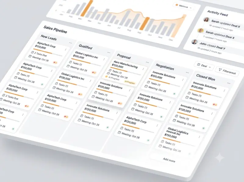 HubSpot sales pipeline and deal management tools